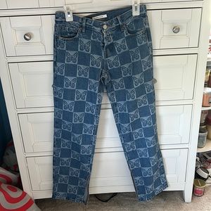 PacSun Butterfly Jeans